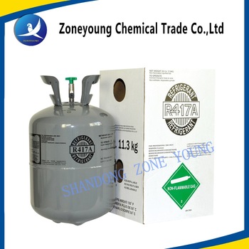 R134a refrigerant gas of Zibo Manufacturer for car/ice box/airconditioner, environment-friendly for sale
