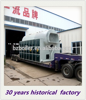 1400KW industrial superheated steam boiler for wood pallet