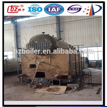 travelling grate stoker biomass fired steam boiler