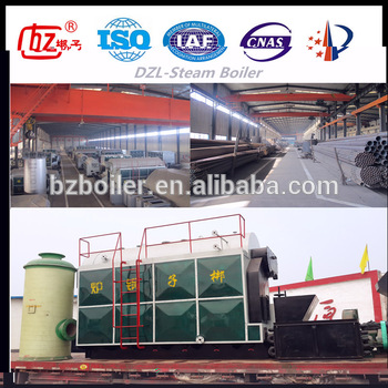 SZL water tube coal fired industrial superheated steam boiler