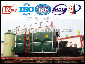SZL water tube coal fired industrial superheated steam boiler