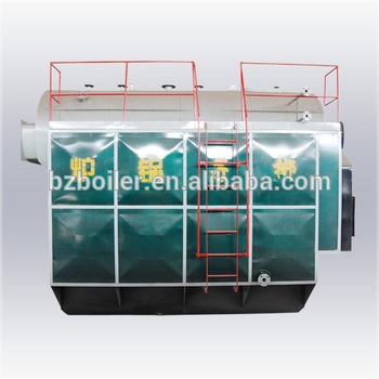 horizontal coal fired 6t h coal wood fired steam boiler furnace generator