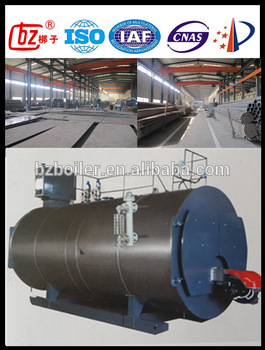 Vertical Oil gas fired Steam Boiler
