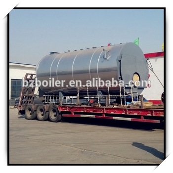 1ton 2 ton 3 ton 4ton Horizontal diesel oil fired steam boiler