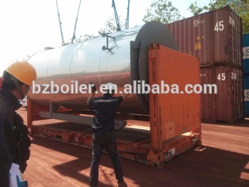 factory price 2 ton WNS Fire tube Oil Gas fired steam Boiler for textile Industrial