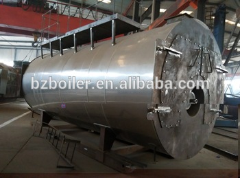 boilers Horizontal type fire tube automatically natural gas or diesel fired steam boiler
