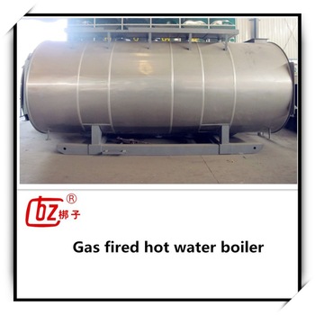 2 8 MW Environment friendly gas oil fired horizontal hot water boiler