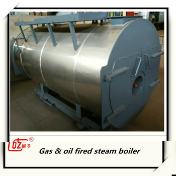Best price dual fuel fired steam boiler for food industry