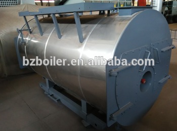 1T H 10ton h used Paper industry of multi layer cardboard gas steam boiler