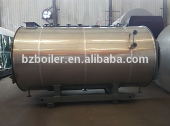 1T H 10ton h used Paper industry of multi layer cardboard gas steam boiler