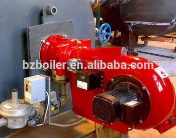 3 phase 380V dual fuel CNG and Diesel water boiler