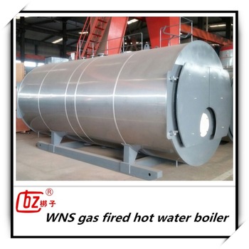 2016 popular horizontal fire tube hot water boiler gas
