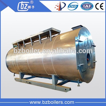 WNS industrial low pressure LPG natural gas fired steam boiler