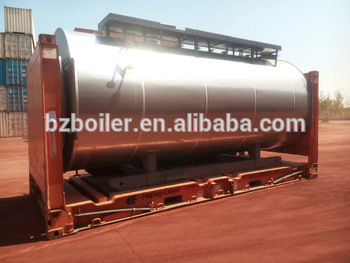 WNS gas oil steam boiler for tea factory