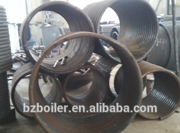 YQLvertical gas fired coil type forced circulation heat carrier boiler