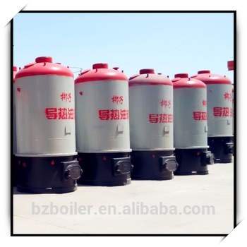 350kw vertical biomass thermal oil heater boiler for particle board production line