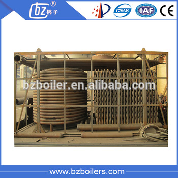 horizontal thermal oil biomass boiler