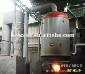 Manually adding fuel thermal oil boiler