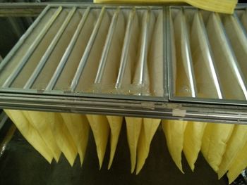 Middle Efficiency synthetic fiber medium efficiency pocket filter