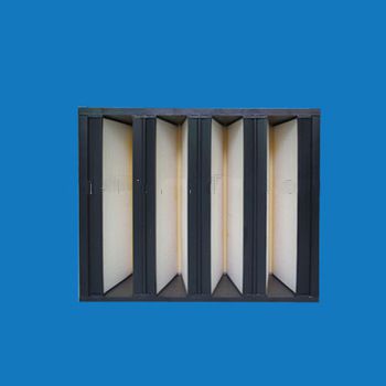 V Bank Hppa Filter Manufacturer V Shape Hepa Air Filter