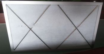 Filter Cotton Aluminum Frame G3 G4 Panel Pre Filter for cleanroom