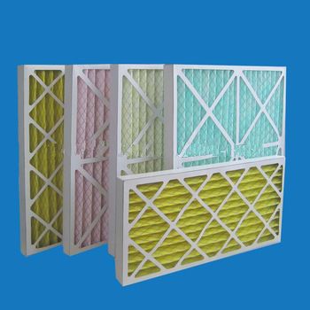 Pleat Filter Panel Filter Pre Filter with Cardboard Frame