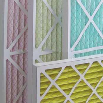 Pleat Filter Panel Filter Foldaway Plank Filter