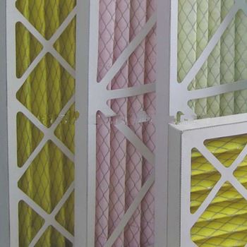 Pleat Filter Panel Filter Foldaway Plank Filter