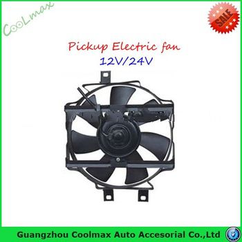 8 inch Electric Fan car ac condenser fan 12v 24v 80w for wholesale