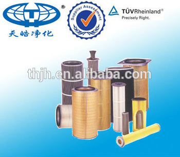 Stainless Steel Cartridge Filter For Gas Turbine Centrifugal Air Compressor