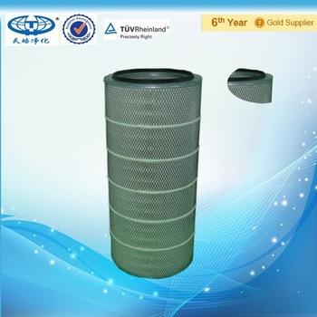 Air turbine air compressor filter element
