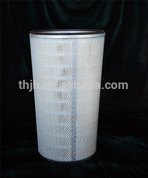 Fiberglass or PP Air filter cartridge used for powder collection