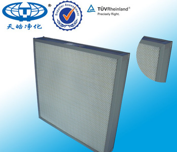 High efficiency Large filtering area Precision electronics industry filter fabric hepa
