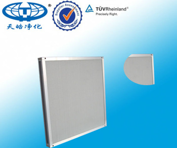 H13 Hepa Air Filter Double Meshes HV Fiber Media