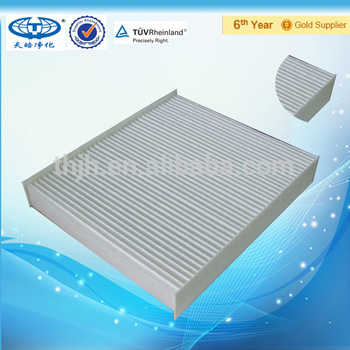 Pleated air filter for air condition