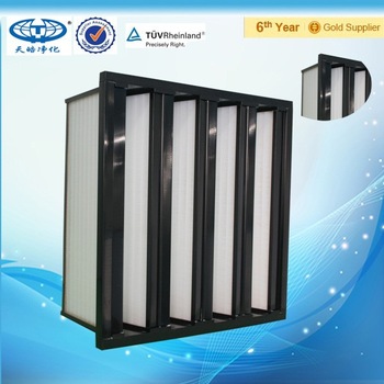 Factory Price V Type Cell Hepa Filter