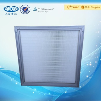 Microfiber glass air filter hepa filter factory