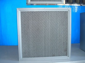 Mini-pleat air filter hepa supplier