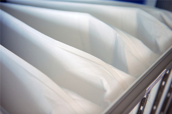 AHU Filter Bag Filter Fiber Materials