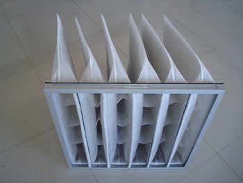 SUS 304 Frame Efficiency F7 Bag Filter Supplier