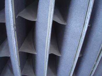 Ultrasonic sealed high quality standard activated carbon filter
