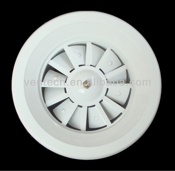 swirl ceiling diffuser