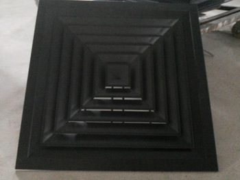 square diffuser jet nozzle ventilation
