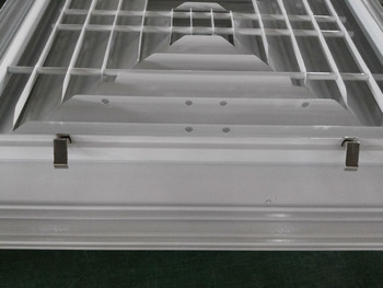 square diffuser damper duct accessories