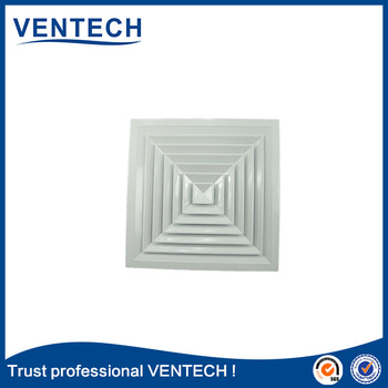 Square Ceiling Diffuser Air Return Aluminum diffuser supply HVAC diffuser