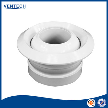 Air flow jet nozzle diffuser