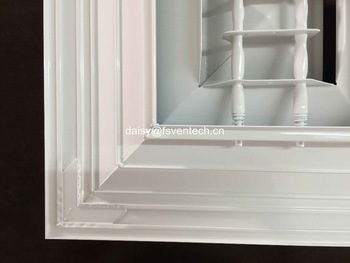 4 way square aluminum diffuser ceiling louvers