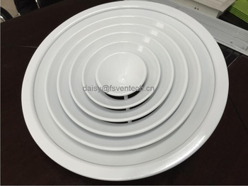 cheap aluminum round Ceiling air conditioning diffuser