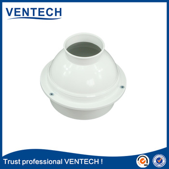 Hvac air ventilation aluminum round jet nozzle air ceiling diffuser V92