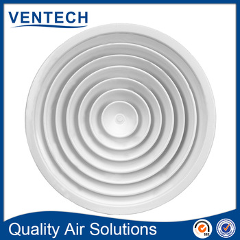 Ventilation ceiling supply air diffuser ,round air grille,hvac round grille